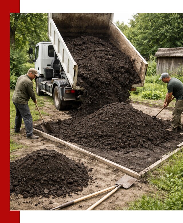 Купить чистый чернозем для огорода с доставкой в Нововоронеже