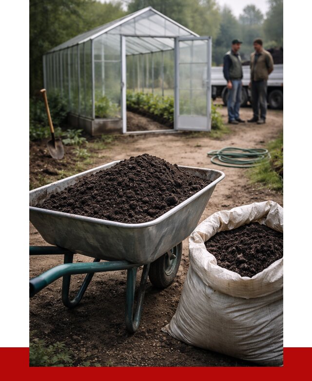 Чернозем для теплицы в Нововоронеже с доставкой от 1518 р. | ПРОНЕРУДНвв