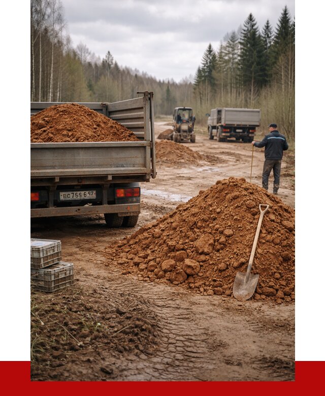Глина и суглинки в Нововоронеже от 4554 р. за куб | ПРОНЕРУДНвв