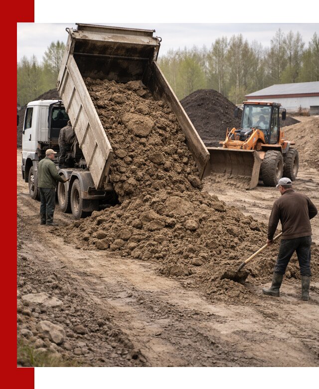 Доставка глин и суглинков в Нововоронеже оптом и вкрай