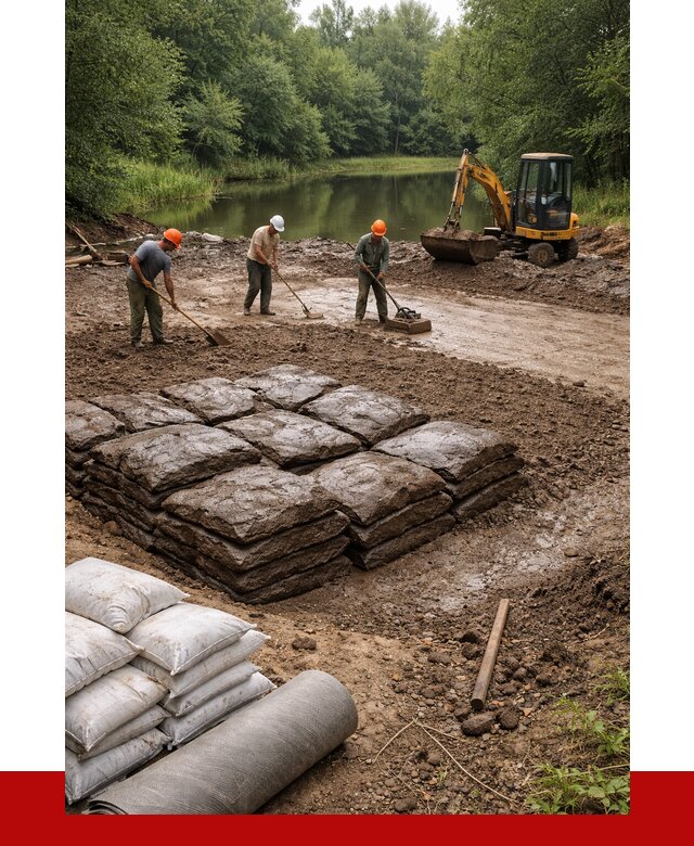 Купить глину для пруда в Нововоронеже от 4554 р. с доставкой | ПРОНЕРУДНвв