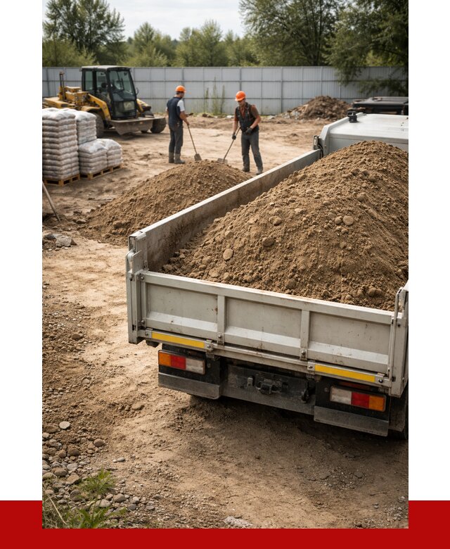 Супесь с доставкой в Нововоронеже от 2479 р. за куб | ПРОНЕРУДНвв
