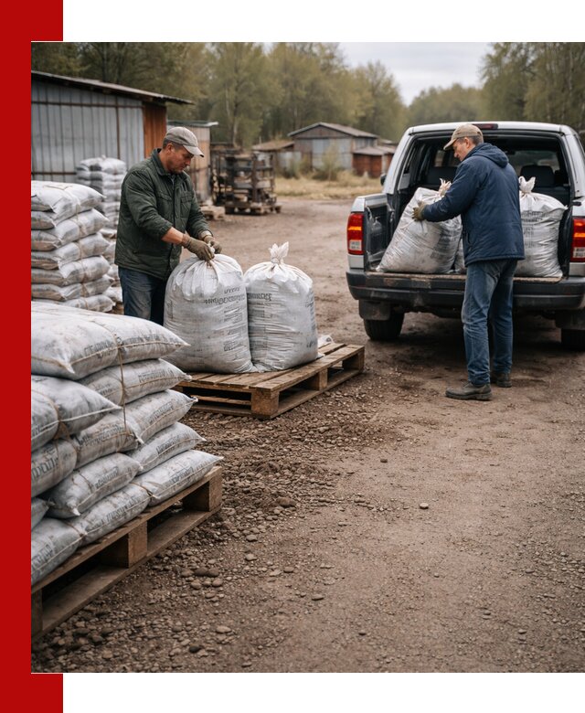 Купить конский навоз в мешках с доставкой в Нововоронеже