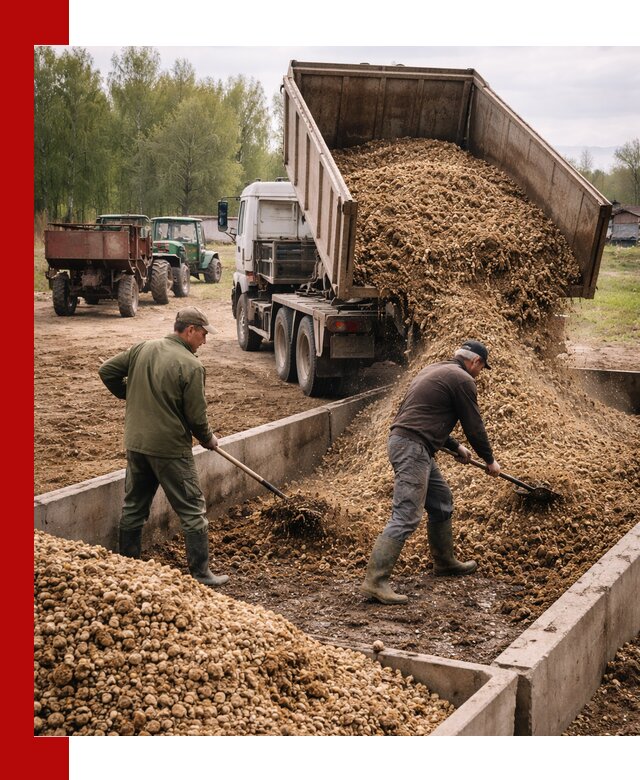 Куриный помет с доставкой в Нововоронеже оптом и в розницу