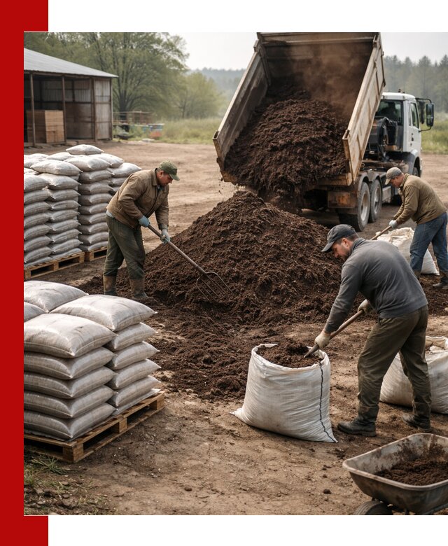 Доставка компоста оптом и в розницу в Нововоронеже