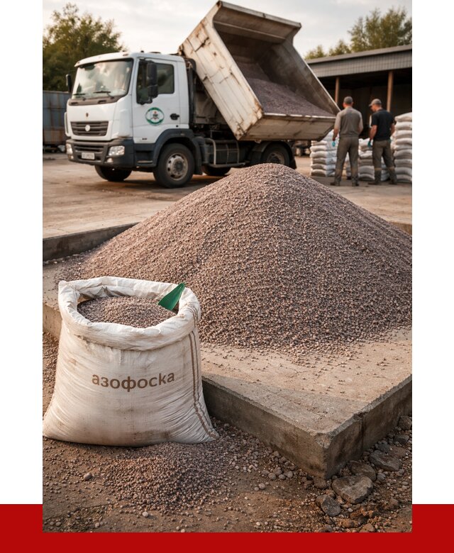 Купить азофоска в Нововоронеже с доставкой от 1214 р. за куб | ПРОНЕРУДНвв