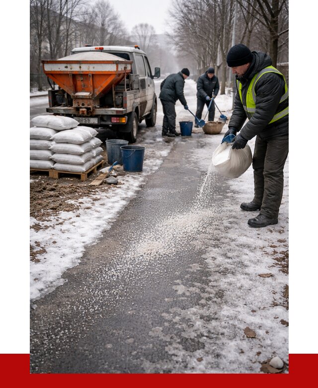 Реагент против гололеда в Нововоронеже с доставкой от 4554 р. | ПРОНЕРУДНвв