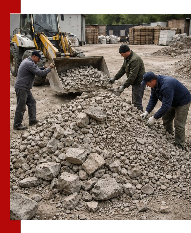Демонтаж и вывоз бой бетона в Нововоронеже
