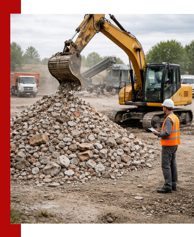 Доставка и вывоз строительного боя в Нововоронеже