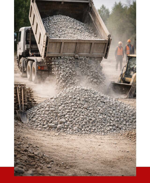 Купить дробленый бетон в Нововоронеже от 1720 р./куб | ПРОНЕРУДНвв