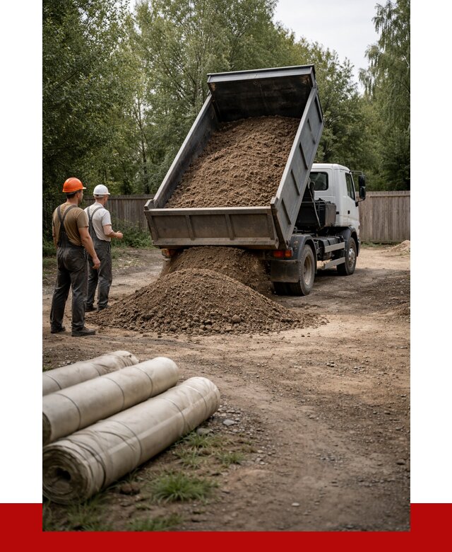 Доставка сыпучих материалов самосвалом в Нововоронеж от 4250 р. | ПРОНЕРУДНвв