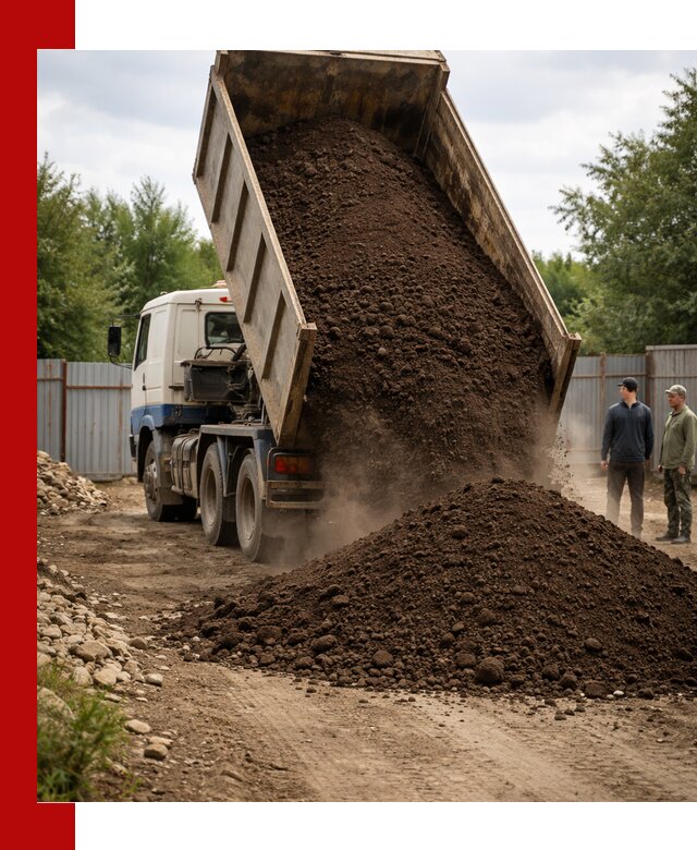 Доставка самосвалом 10 кубов в Нововоронеже быстро и надёжно