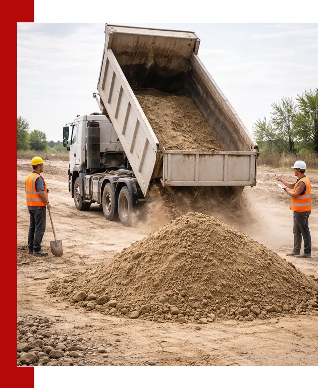 Доставка самосвалом 15 кубов в Нововоронеже за город и по городу