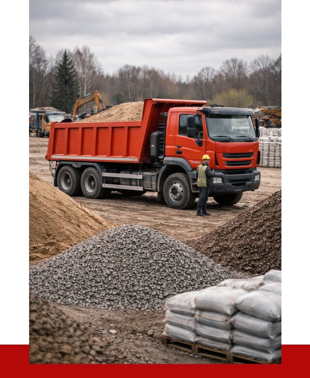 Доставка самосвалом 25 кубов в Нововоронеже от 7590 р. | ПРОНЕРУДНвв