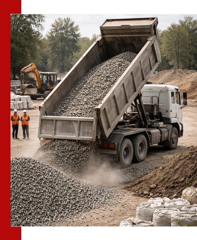 Аренда самосвала в Нововоронеже для доставки сыпучих и нерудных материалов