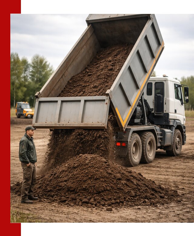 Аренда самосвала с водителем в Нововоронеже для сыпучих грузов и навоза