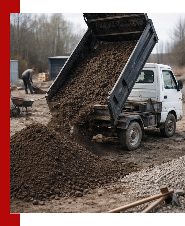 Аренда минисамосвала в Нововоронеже для доставки сыпучих материалов