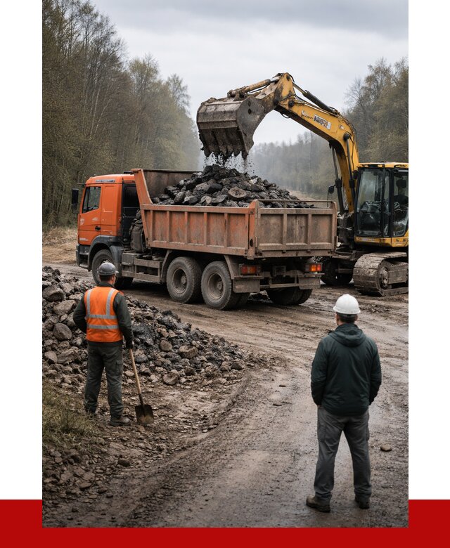Вывоз асфальта в Нововоронеже от 4554 р. самосвалом ПРОНЕРУДНвв