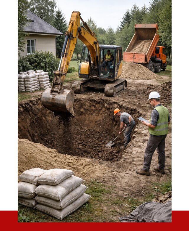 Рытье котлована в Нововоронеже быстро от 4554 р. ПРОНЕРУДНвв