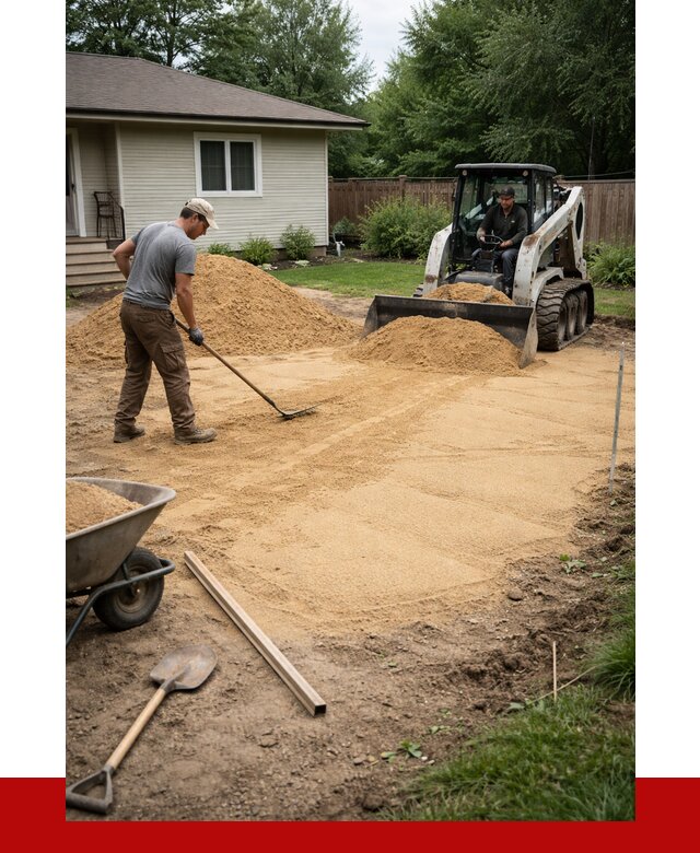 Отсыпка участка песком в Нововоронеже, от 2530 р., ПРОНЕРУДНвв