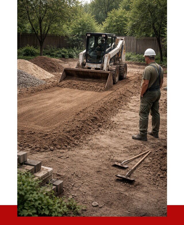 Выравнивание участка под ключ в Нововоронеже от 3542 р. | ПРОНЕРУДНвв